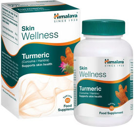 Himalaya Wellness Kurkuma Extrakt Tabletten vegan ohne Zusatzstoffe 60 Stück – Bild 1 von 2