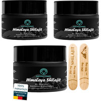 Produktbild von Himalayan Shilajit Mineralstoff-Komplex als reines Harz 3er-Set 90g