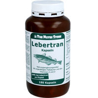 Produktbild von Hirundo Lebertran Kapseln 180 Stück