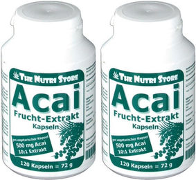 Hirundo Products Acai Frucht Extrakt 500 mg vegetarische Kapseln 120 Stück – Bild 1 von 1