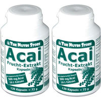 Produktbild von Hirundo Products Acai Frucht Extrakt 500 mg vegetarische Kapseln 120 Stück