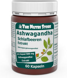Hirundo Products Ashwagandha 500 mg Extrakt Kapseln 120 Stück – Bild 1 von 2