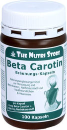 Hirundo Products Beta Carotin 8 mg mit Vitamin A Kapseln 100 Stück – Bild 1 von 2
