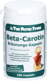 Hirundo Products Beta-Carotin mit Vitamin A Bräunungs-Kapseln vegetarisch – Bild 1 von 1