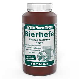 Hirundo Products Bierhefe Tabletten vegan ohne Gelatine – Bild 1 von 2