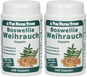 Hirundo Products Boswellia Weihrauch Kapseln ohne Gelatine 400 mg – Bild 1 von 1
