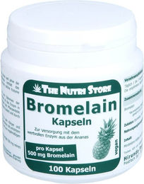 Hirundo Products Bromelain 500 mg vegetarische Kapseln 100 Stück – Bild 1 von 1