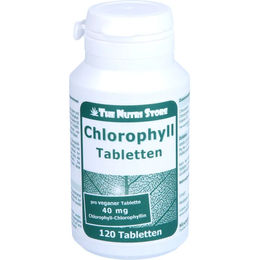 Hirundo Products Chlorophyll Tabletten vegan glutenfrei laktosefrei 120 Stück – Bild 1 von 1