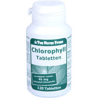 Produktbild von Hirundo Products Chlorophyll Tabletten vegan glutenfrei laktosefrei 120 Stück