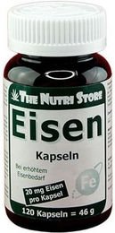 Hirundo Products Eisen Gluconat 20 mg Kapseln 120 Stück – Bild 1 von 1