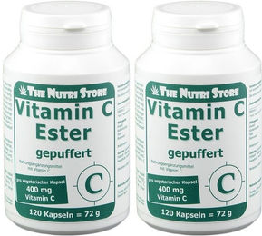 Hirundo Products Ester-C Vitamin C 400 mg vegetarische Kapseln 120 Stück – Bild 1 von 1