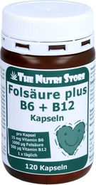 Hirundo Products Folsäure B12 B6 Kapseln 120 Stück – Bild 1 von 2