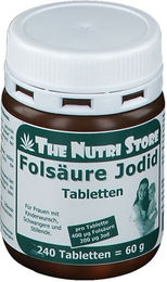 Hirundo Products Folsäure und Jod Tabletten 240 Stück – Bild 1 von 2