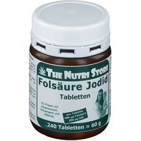 Produktbild von Hirundo Products Folsäure und Jod Tabletten 240 Stück