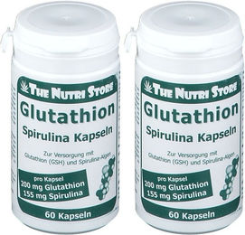 Hirundo Products Glutathion 200 mg mit Spirulina Kapseln 60 Stück – Bild 1 von 1