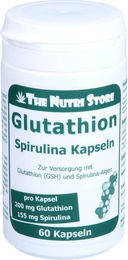 Hirundo Products Glutathion 200 mg und Spirulina Kapseln 60 Stück – Bild 1 von 1