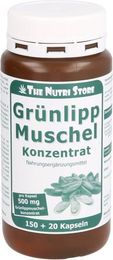 Hirundo Products Grünlippmuschel Konzentrat 500 mg Kapseln – Bild 1 von 2