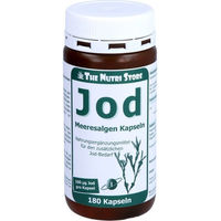 Produktbild von Hirundo Products Jod aus Braunalgen Kelp Kapseln für Erwachsene 180 Stück