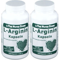 Produktbild von Hirundo Products L-Arginin 500 mg Kapseln
