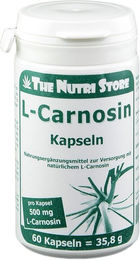 Hirundo Products L-Carnosin 500 mg Kapseln – Bild 1 von 1