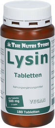 Hirundo Products L-Lysin Tabletten Vegan 180 Stück – Bild 1 von 2