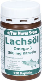 Hirundo Products Lachsöl Omega-3 Kapseln 1500 mg 120 Kapseln – Bild 1 von 1