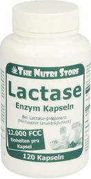 Hirundo Products Laktase Enzym Kapseln 12000 FCC 120 Kapseln – Bild 1 von 1