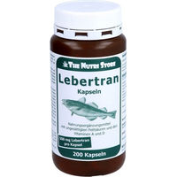 Produktbild von Hirundo Products Lebertran 500 mg Kapseln 200 Stück