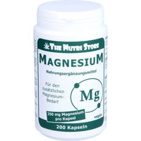 Produktbild von Hirundo Products Magnesium Oxid 350 mg Kapseln ohne Gelatine für Erwachsene 200 Stück