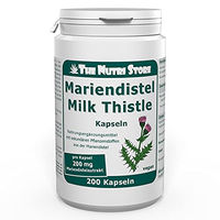Produktbild von Hirundo Products Mariendistel Milk Thistle vegane Kapseln 200 Stück