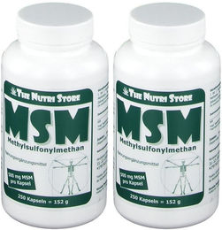 Hirundo Products MSM 500 mg Kapseln ohne Zusatzstoffe 250 Stück – Bild 1 von 1