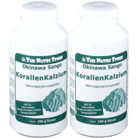 Produktbild von Hirundo Products Okinawa Sango Korallen Kalzium Algenkalk Pulver 250 g