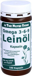 Hirundo Products Omega 3-6-9 Leinöl Bio Kapseln 180 Stück – Bild 1 von 2