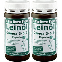 Produktbild von Hirundo Products Omega-3-6-9 Leinöl Kapseln 180 Stück