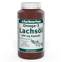 Produktbild von Hirundo Products Omega-3 Lachsöl 500 mg Kapseln 400 Stück