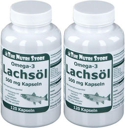 Hirundo Products Omega-3 Lachsöl 450 mg Kapseln 120 Stück – Bild 1 von 1