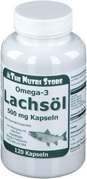 Hirundo Products Omega-3 Lachsöl 500 mg Kapseln 120 Stück – Bild 1 von 1