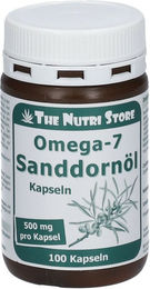 Hirundo Products Omega-7 Sanddornöl Bio Kapseln 500 mg 100 Stück – Bild 1 von 2