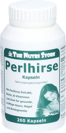 Hirundo Products Perlhirse Kapseln mit Kieselerde vegan – Bild 1 von 1