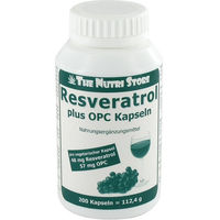 Produktbild von Hirundo Products Resveratrol plus OPC vegane Kapseln 200 Stück