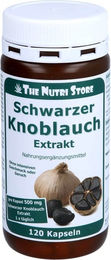 Hirundo Products Schwarzer Knoblauch Extrakt 500 mg Kapseln 120 Stück – Bild 1 von 2