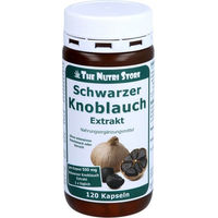 Produktbild von Hirundo Products Schwarzer Knoblauch Extrakt 500 mg Kapseln 120 Stück