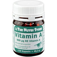 Produktbild von Hirundo Products Vitamin A Kapseln 120 Stück