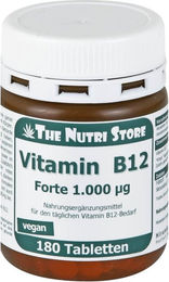 Hirundo Products Vitamin B12 Forte Tabletten 1000 µg 180 Stück – Bild 1 von 2