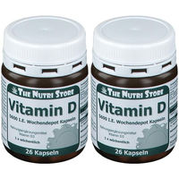 Produktbild von Hirundo Products Vitamin D Wochendepot Kapseln 5600 IE