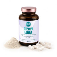 Produktbild von HistaFood HistaNutri BioticFit S mit 3 sporenbasierten Bakterienstämmen, Akazienfaser und Zink, 90 Kapseln, vegan, glutenfrei, laktosefrei und histaminarm