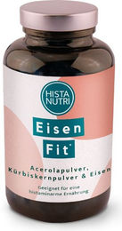 HistaNutri EisenFit Kapseln vegan glutenfrei laktosefrei ohne Zusatzstoffe – Bild 1 von 2