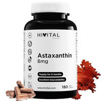 Produktbild von Hivital Astaxanthin 8 mg Kapseln vegan ohne Zusatzstoffe 180 Stück
