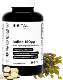HIVITAL Jod aus Bio Braunalge 150 mcg Tabletten – Bild 1 von 2