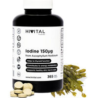 Produktbild von HIVITAL Jod aus Bio Braunalge 150 mcg Tabletten